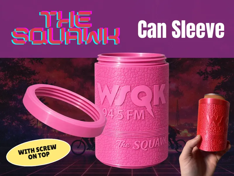 Stranger Things "The Squawk" Inspired Can Sleeve