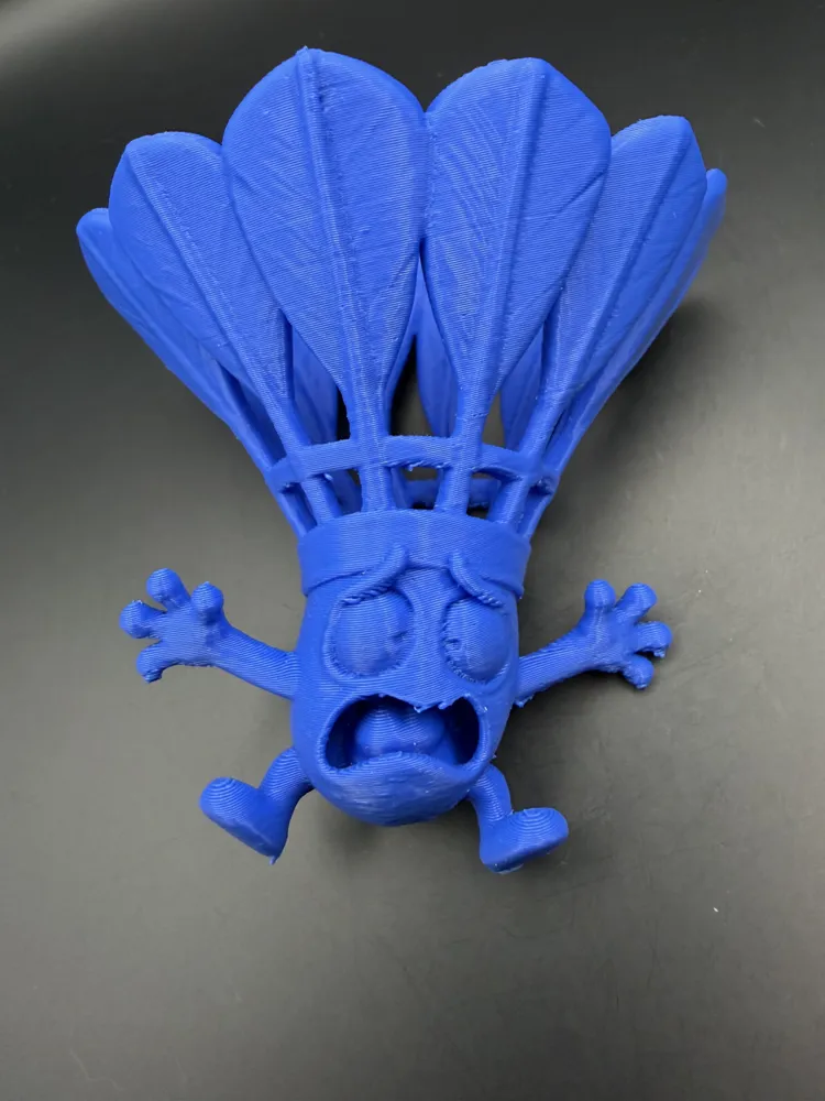 Funny Scared Badminton Shuttlecock – Cute Cartoon - Free 3D Print Model ...