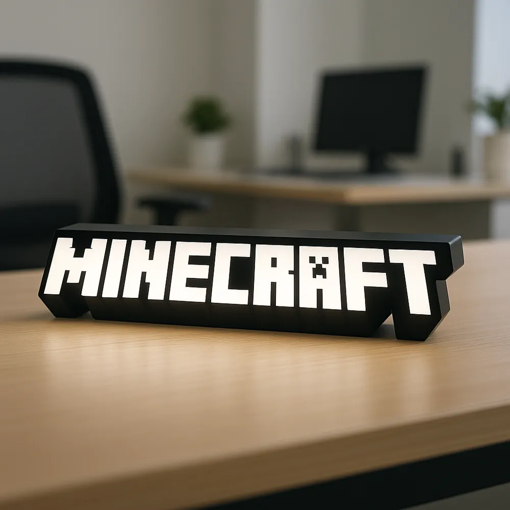 Minecraft Led Matrix Minecraft Lightbox | LED Lamp by GaleriousMakerWorld: Download Free 3D ...