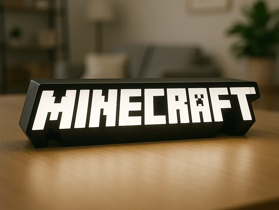 Minecraft Led Matrix Minecraft Lightbox | LED Lamp by GaleriousMakerWorld: Download Free 3D ...