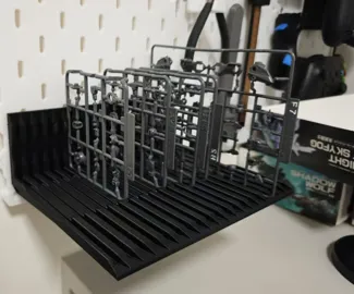 宜家洞洞板 模型板件支架  IKEA Skadis Model plate support