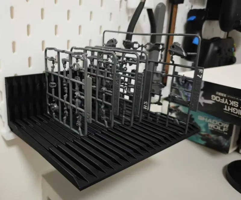 宜家洞洞板 模型板件支架  IKEA Skadis Model plate support