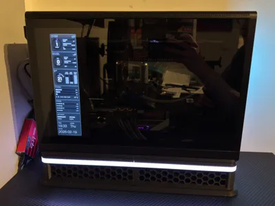 Lian Li A3 TURZX 8.8 inch Display Back Mount