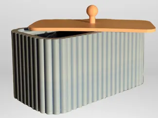 Aesthetic Style Storage Container (Pastel Style)