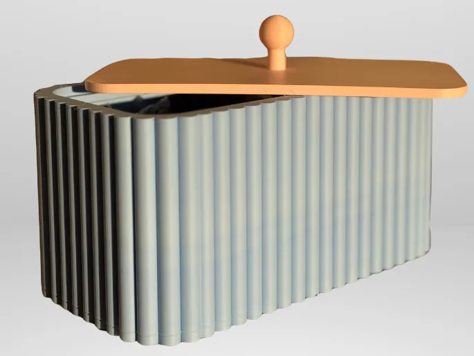Aesthetic Style Storage Container (Pastel Style)