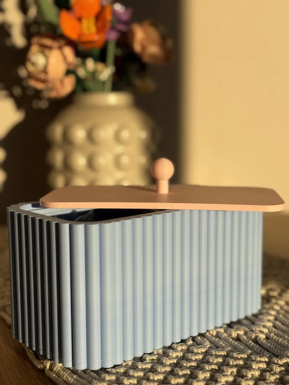 Aesthetic Style Storage Container (Pastel Style) - Free 3D Print Model ...