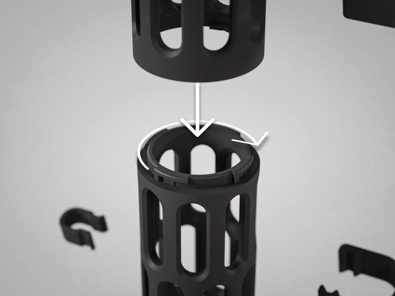 ModuGrow – Modular Moss Pole System view 4