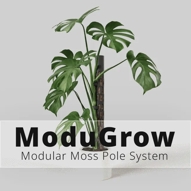 ModuGrow – Modular Moss Pole System