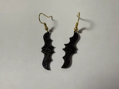 Bat Earrings