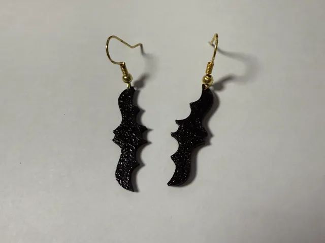Bat Earrings
