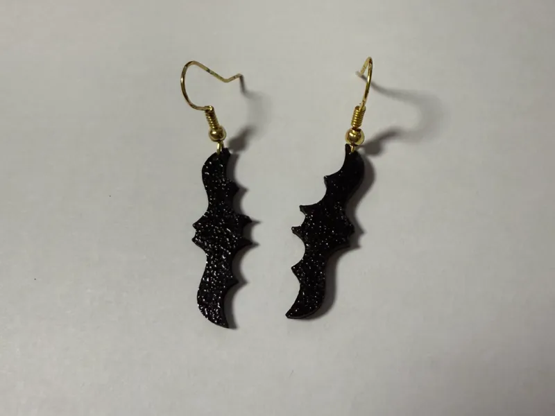 Bat Earrings