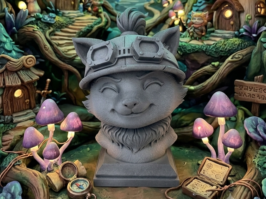 Teemo Bust - League of legends 