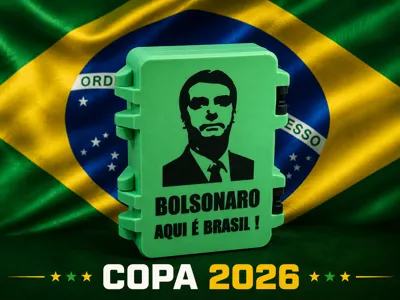 World Cup 2026 Sticker Holder - Bolsonaro