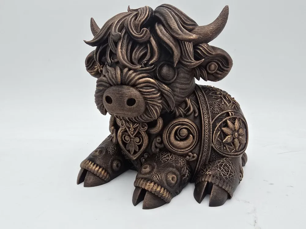 Coaws Model Highland Cow - Free 3D Print Model - MakerWorld