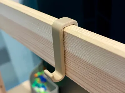 Hooks for IVAR shelving (Ikea)