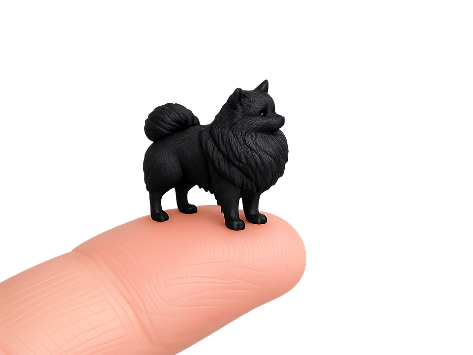 30mm Dog Miniatures - #20 Pomeranian
