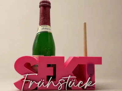 Sparkling Wine Breakfast // Gift // Bottle //