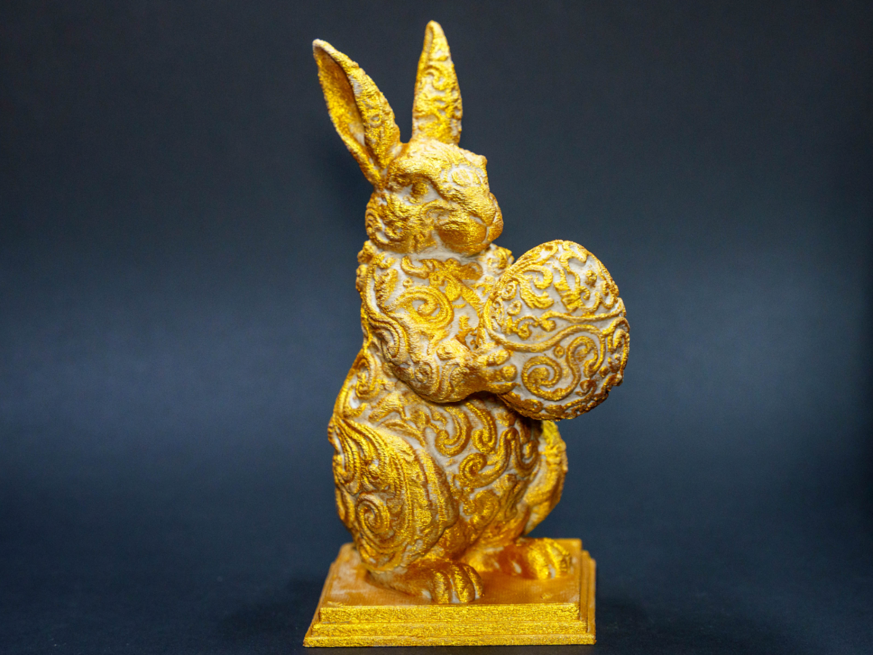 Decorative Easter Bunny with Egg