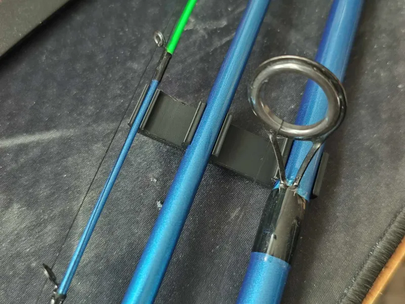 fishing rod transport clips