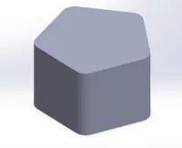 Prisme pentagonal décoratif — photo 1