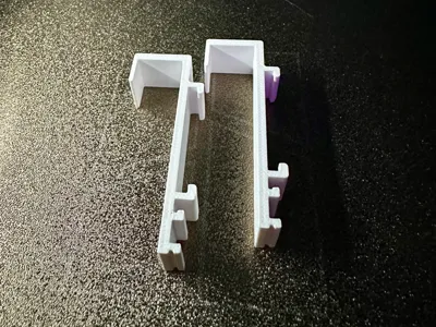 Grandekor Double Roller Blind Clamp Fix Window Hooks