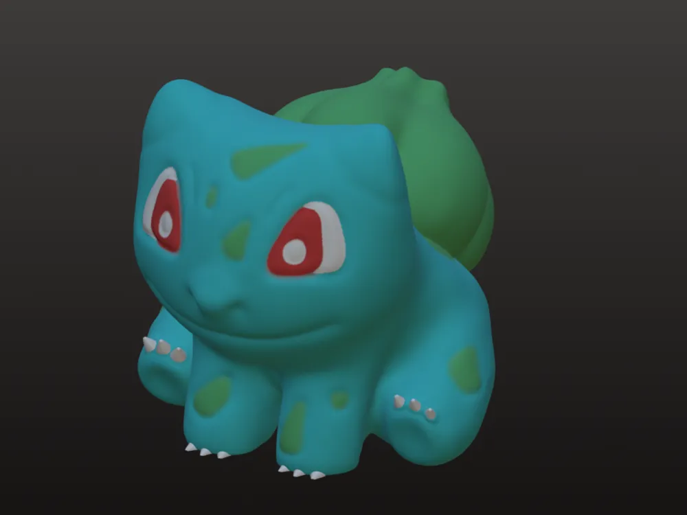 3Dプリント ポケモン フシギダネ (AMS) - 無料3Dモデル -MakerWorld