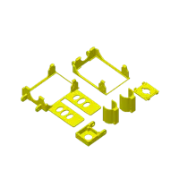 Boîtier et support caméra pour Raspberry Pi Canakit — photo 3