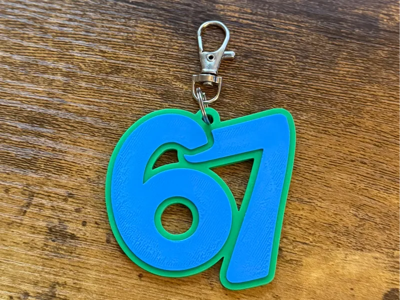67 Keychain
