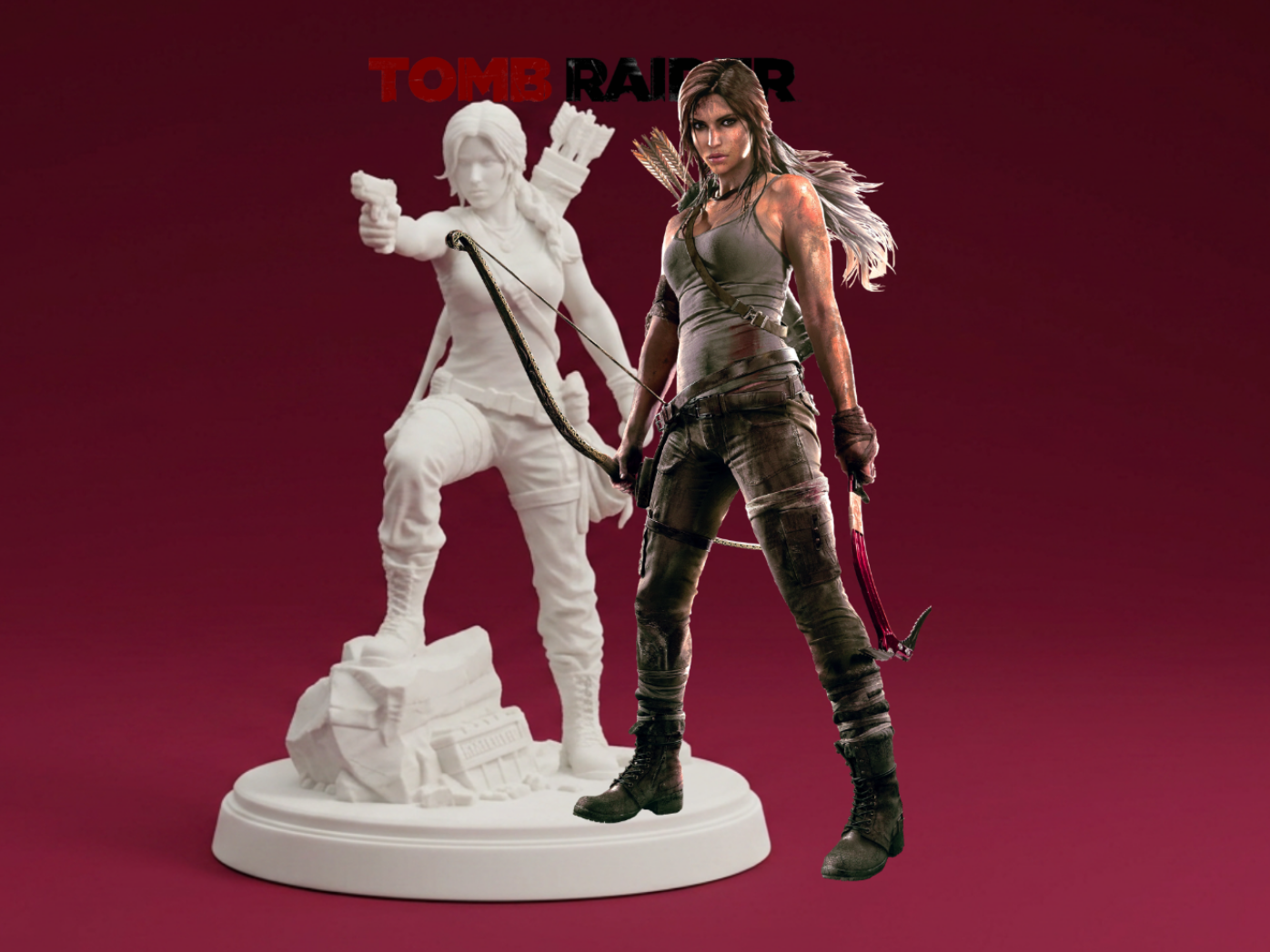 Lara Croft – Tomb Raider Inspired Figurine