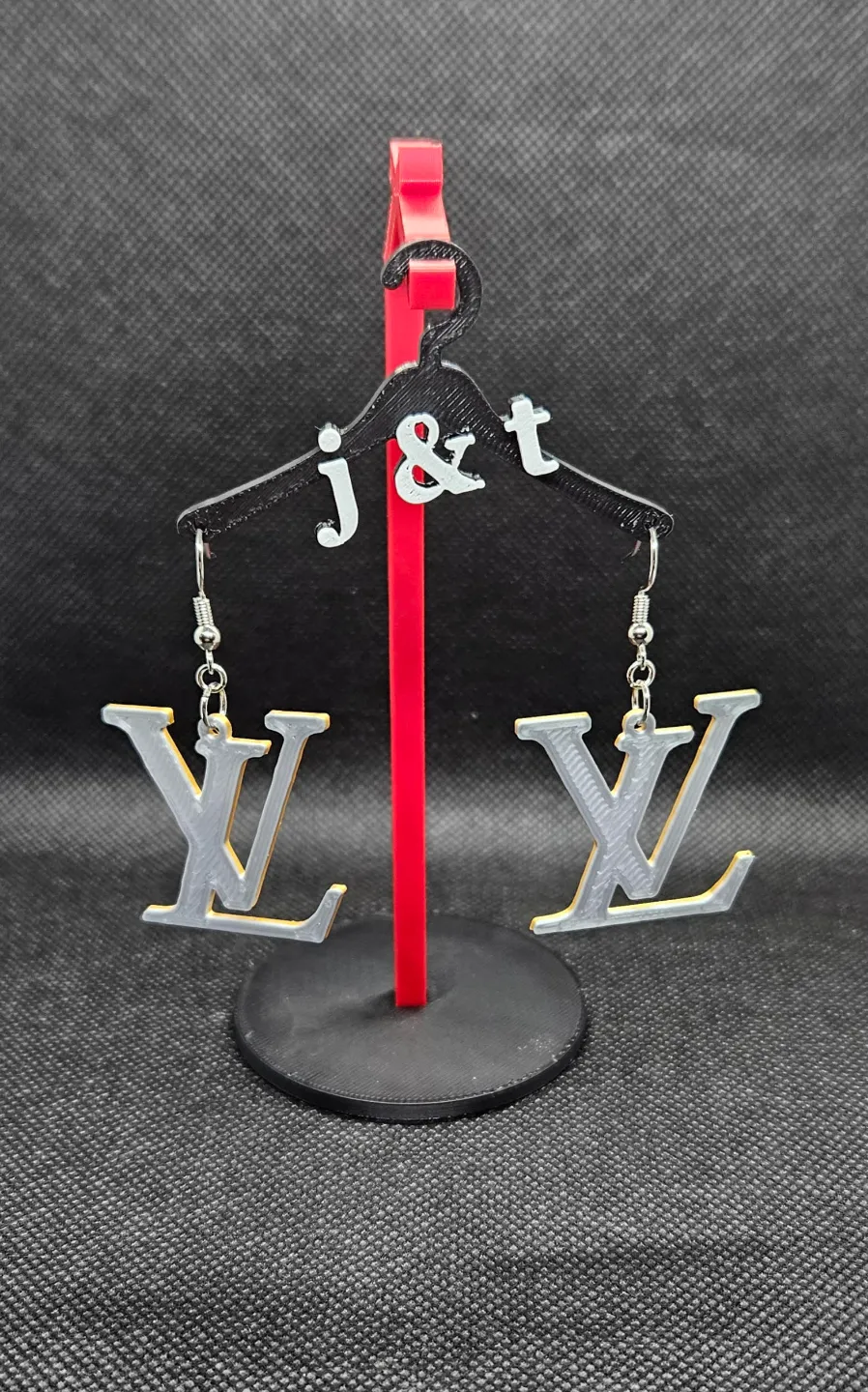 LV Fashion earrings view 2