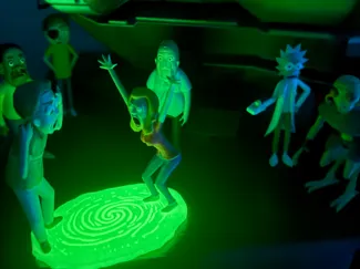 Rick and Morty figures 