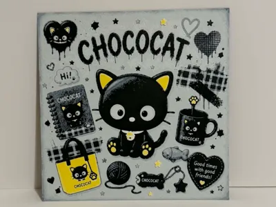 Chococat Hueforge