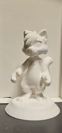 Figurine raton laveur à peindre — photo 2
