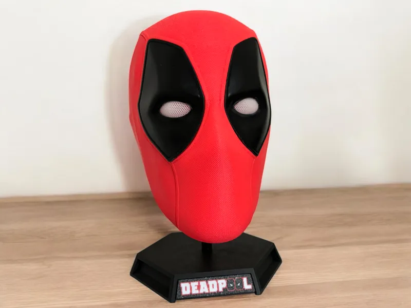 Deadpool Mask Stand Mod -  NO SCREWS - NO NUTS