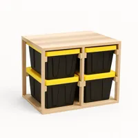2x2 with connectors (no supports) Closed top