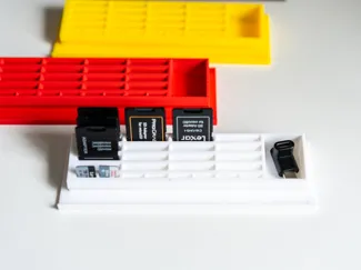 SD Card Storage (16x SD + 6x Micro SD)
