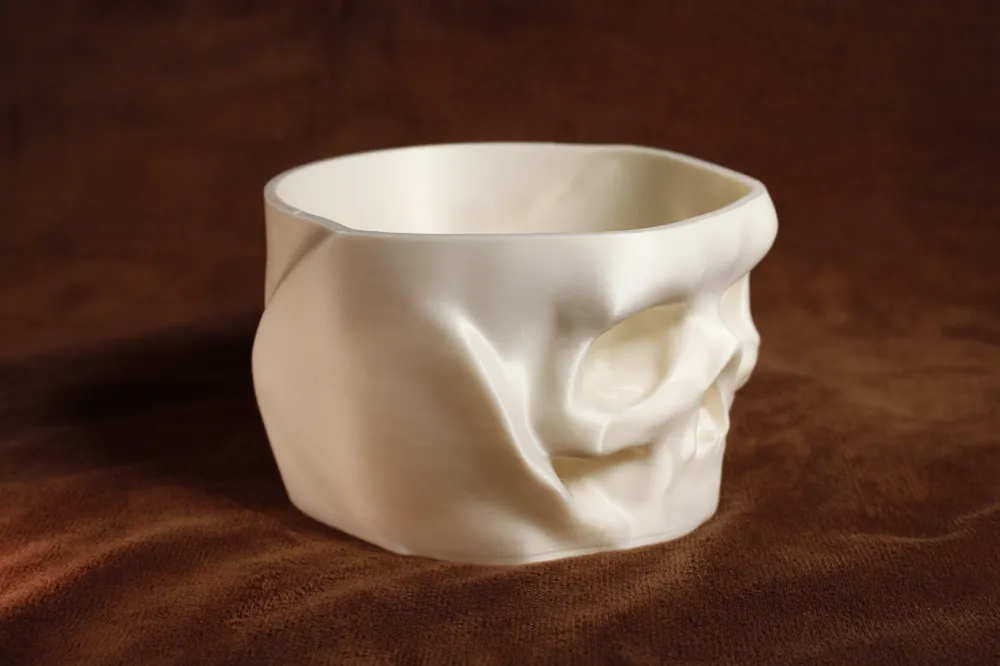 Candy Skull Bowl by 3DinPlastic MakerWorld: Download Free 3D Models