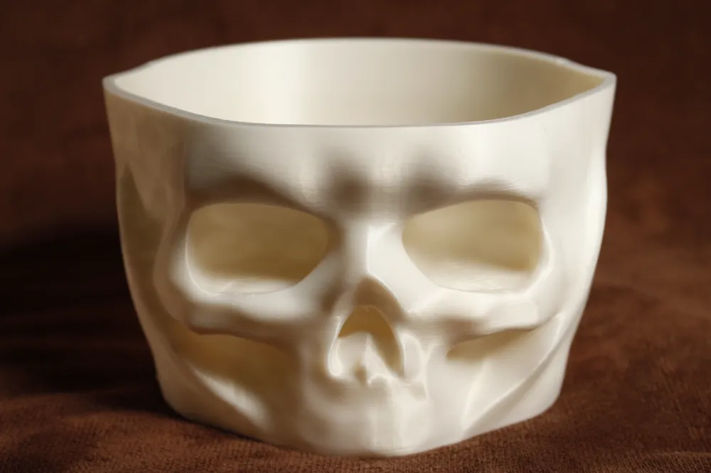 Candy Skull Bowl by 3DinPlastic MakerWorld: Download Free 3D Models