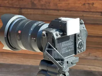 Camera eyepiece sun protection cover - Sony