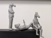 Bojack Horseman — lot de 3 figurines — photo 3