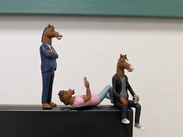 Bojack Horseman — lot de 3 figurines