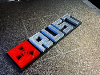 RUST Logo Sign