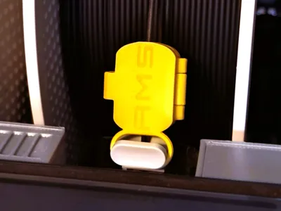 Filament dust filter for AMS