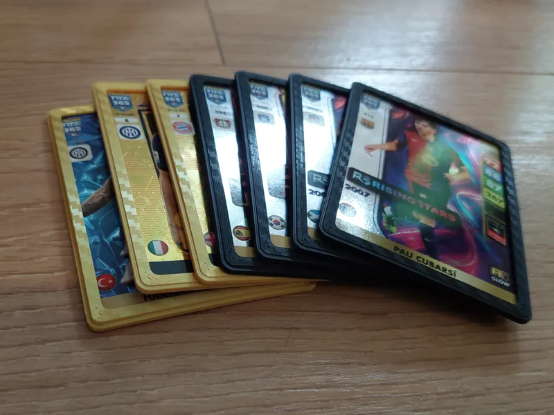 Extra thin football card case