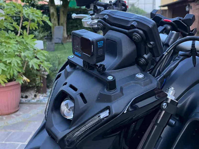 SUPPORTO FRONTALE ACTIONCAM YAMAHA MT09 21'-23'