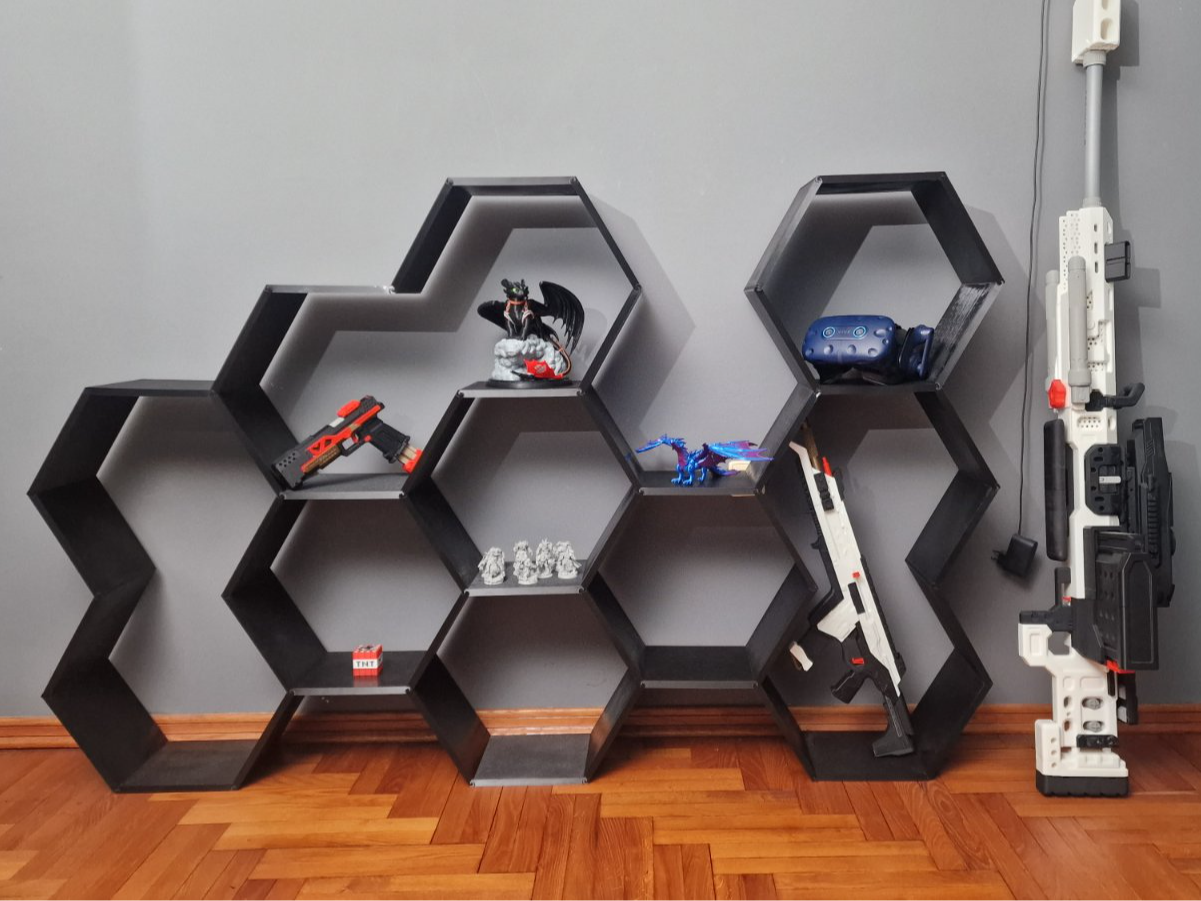 Hexagon Shelf (Modular)