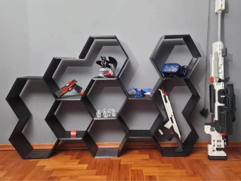 Hexagon Shelf (Modular)