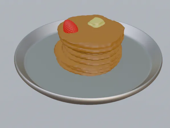 Pancake Fridge Magnet