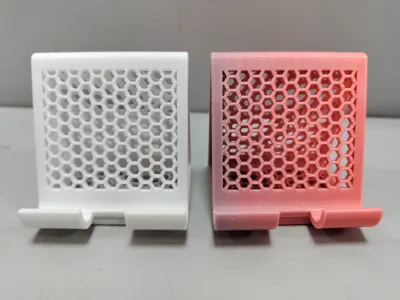 Lightweight Honeycomb Phone Stand
