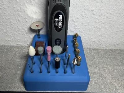 Ferrex Rotary Tool Desk Organizer